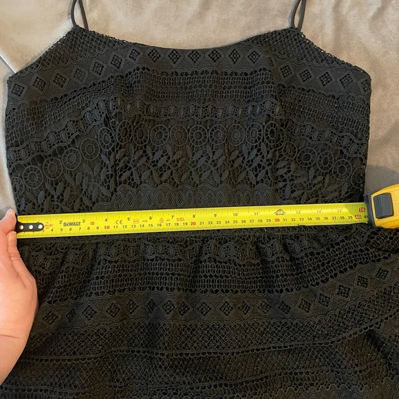 Little White Lies Women's Black Lace Dress - Picture 6 of 7